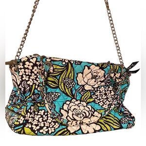 Vera Bradley Chain Strap Island Bloom Purse Satchel